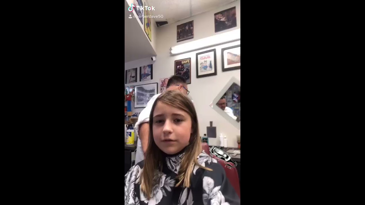 Father Gives Daughter Haircut Oops 