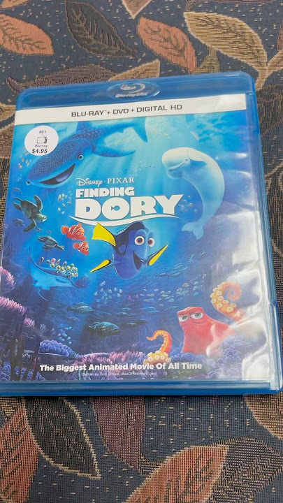 Finding Dory #unboxing #disneymovie #disney #pixar #bluray #findingdory