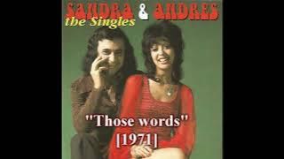 Sandra & Andres - Those words (CD Singles)[1971].
