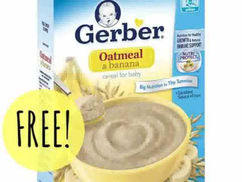 Gerber Baby Cereal Coupons