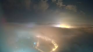 Другие ночные облака с Лахта Центра