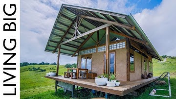 A Stunning Small Home Made From Hemp