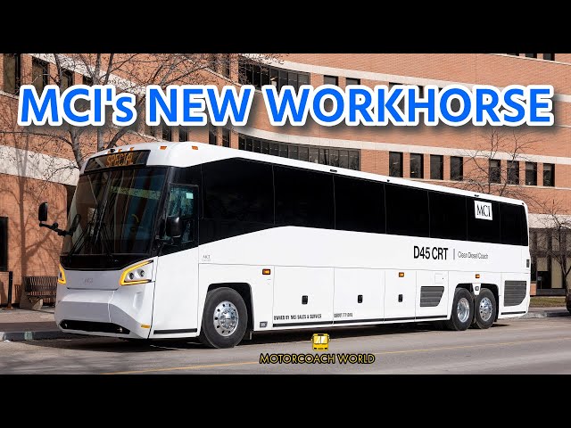 The new Workhorse of the Motorcoach industry| MCI's New D model class=