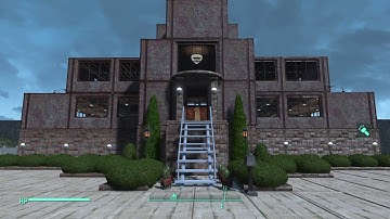 Fallout 4: New build with some mods on spectacle Island