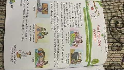 Class Ist EVs Chapter 5 We help one another part 1