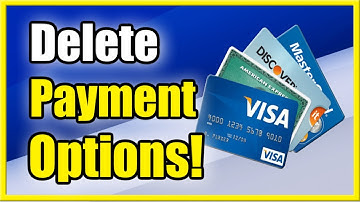 How to Delete All Payment Options on PS5 (Credit Card, Debit Card, Paypal)