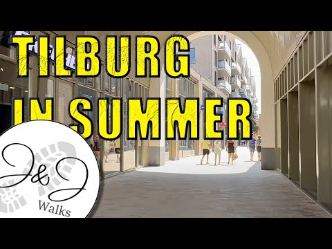 Exploring Tilburg: A Scenic Walk in 4K