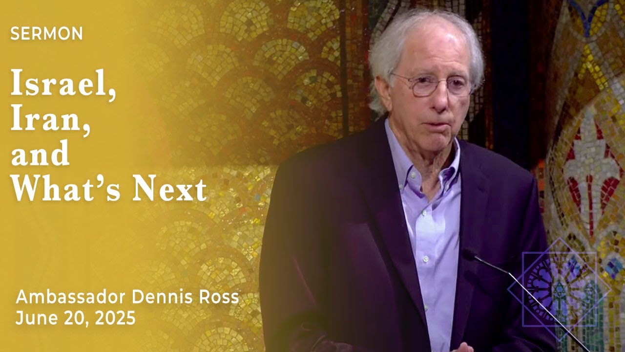 Israel, Iran, and What's Next | Ambassador Dennis Ross | June 20, 2025