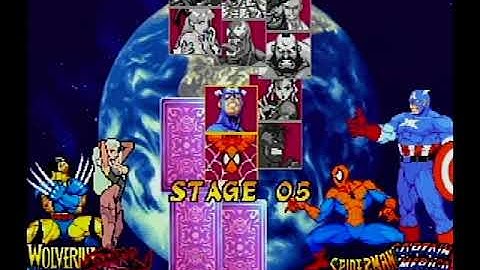 Marvel vs. Capcom [1999] (SEGA Dreamcast) Antonio