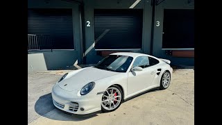 2008 Porsche 911 Turbo 997.1 walkaround / drive in feature video ( for sale )