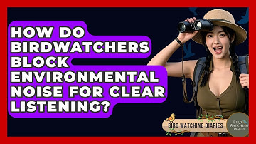 How Do Birdwatchers Block Environmental Noise For Clear Listening? - Bird Watching Diaries