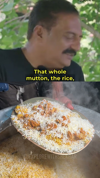 Mutton Biryani is emotion 🥺🤤🔥 | Mutton Biryani 🤤 #muttonbiryani #biryani #shortvideo