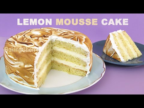 Martha Stewart's Lemon Mousse Cake Recipe