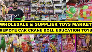 CHEAPEST TOYS WHOLESALE MARKET SADAR BAZAR | REMOTE CONTROL CAR JEEP HELICOPTER CRANE | TOYS MARKET screenshot 5