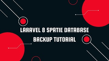 Laravel 8 Spatie Database Backup Tutorial | Laravel 8 Database Backup