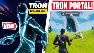 Fortnite NEW TRON SKIN & Portal Update! (Next Bounty Hunter)