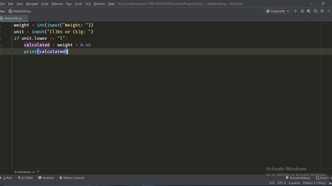 how-to-make-weight-converter-using-python-program-shown-youtube