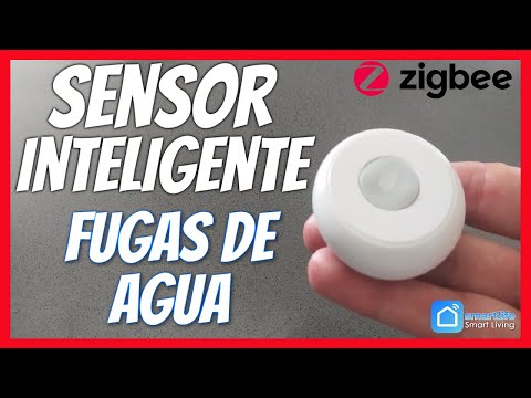 Sensor inteligente FUGAS de AGUASProbamos Mojándolo y las Notificaciones