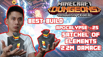 Best Build For Apocalypse +25, Satchel of Elements, Splendid Robe, Harp Crossbow, 2.2 Million Damage