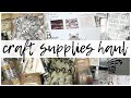 CRAFT HAUL | New from AB Studio and Tim Holtz Idea-Ology | ms.paperlover | March 2021
