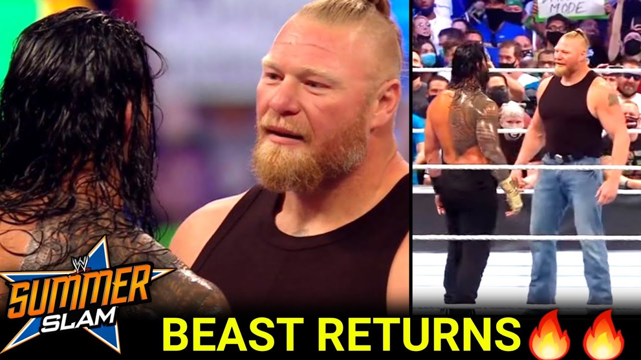 WWE Summerslam 2021 Highlights | Brock Lesner Returns At Summerslam | John Cena Vs Roman Reigns