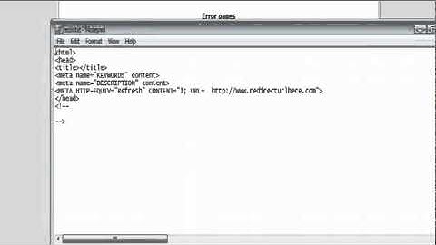 How to Redirect A 404 Error Page to Your Money Page