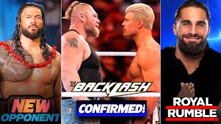 Brock Lesnar Vs Cody Rhodes At Backlash Confirmed! Roman Reigns New Opponent