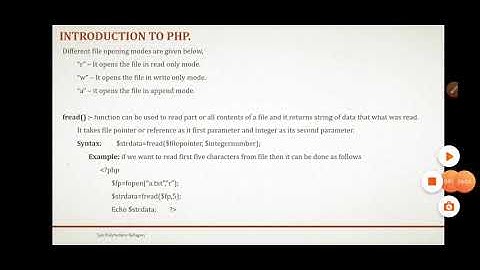 15CS52T Web Programming UnitIV LectNo35