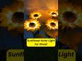 Sunflower Solar Lights 🌻 Special for Diwali Decoration