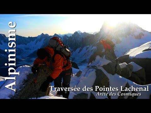 Alpinisme : Pointes Lachenal - arte des Cosmiques