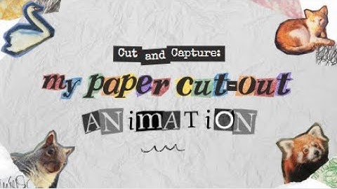 Make Paper Cut-Out Style Animation in Canva — Easy & Aesthetic! | Tragic Scarlet