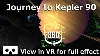 Vr Journey To The Kepler 90 Solar System 360 Video 4K