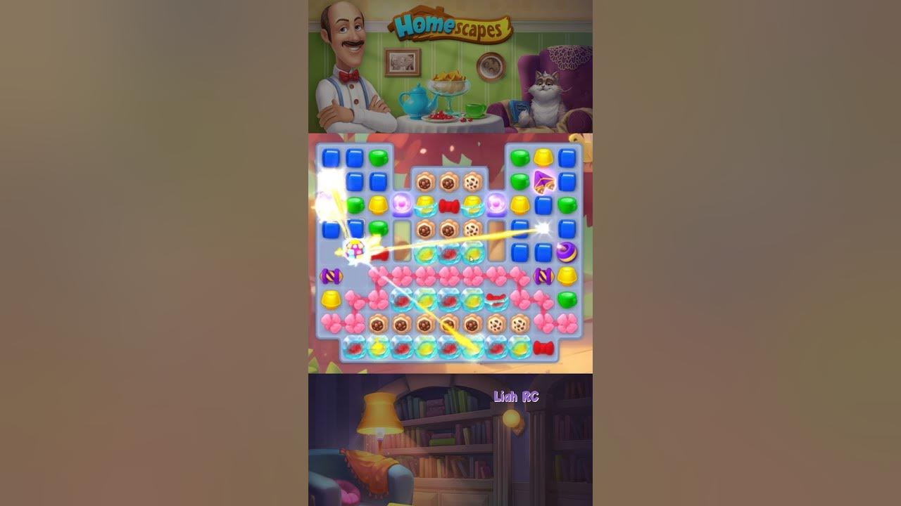 Homescapes Puzzle Liah RC shorts liahrc liahrcgameplay homescapes