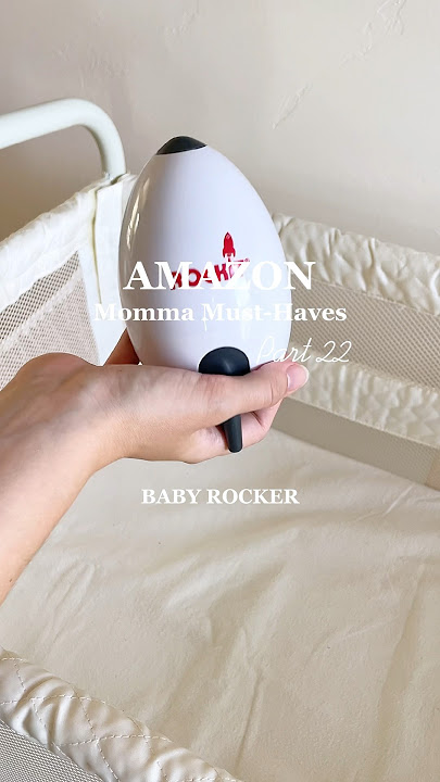 Rockit baby rocker for baby soothing and sleep #babyregistry #momhacks #amazonfinds