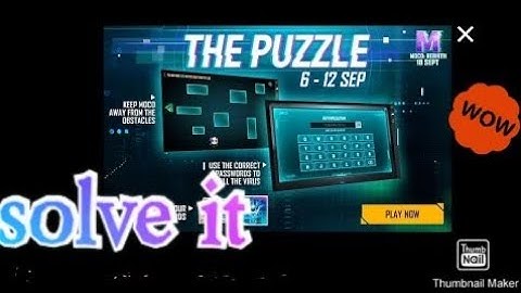 HOW TO COMPLETE A MOCO  PUZZLE EVENT??