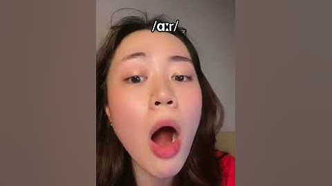 Học cách nói âm /a:r/ đặc trưng giọng Anh Mỹ
