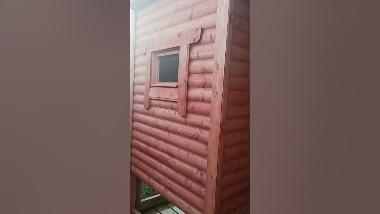 Душ дачный 1х2 м с баком с подогревом воды. - YouTube