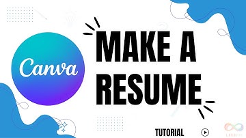 How to make a resume in Canva using Canva templates