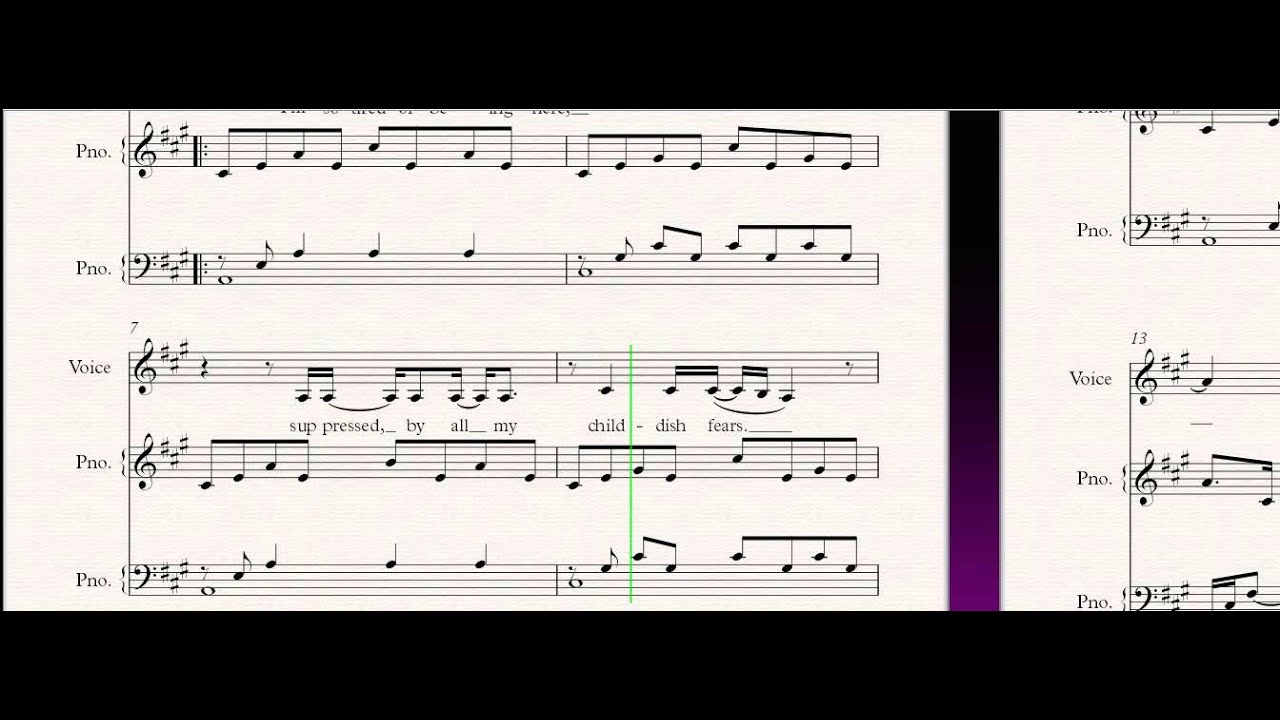 evanescence my immortal piano vocal sheet music youtube my immortal sheet music