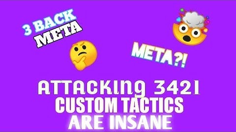 3421 is *META* POST PATCH?!! | BEST 3421 CUSTOM TACTICS - Fifa 22 ultimate team