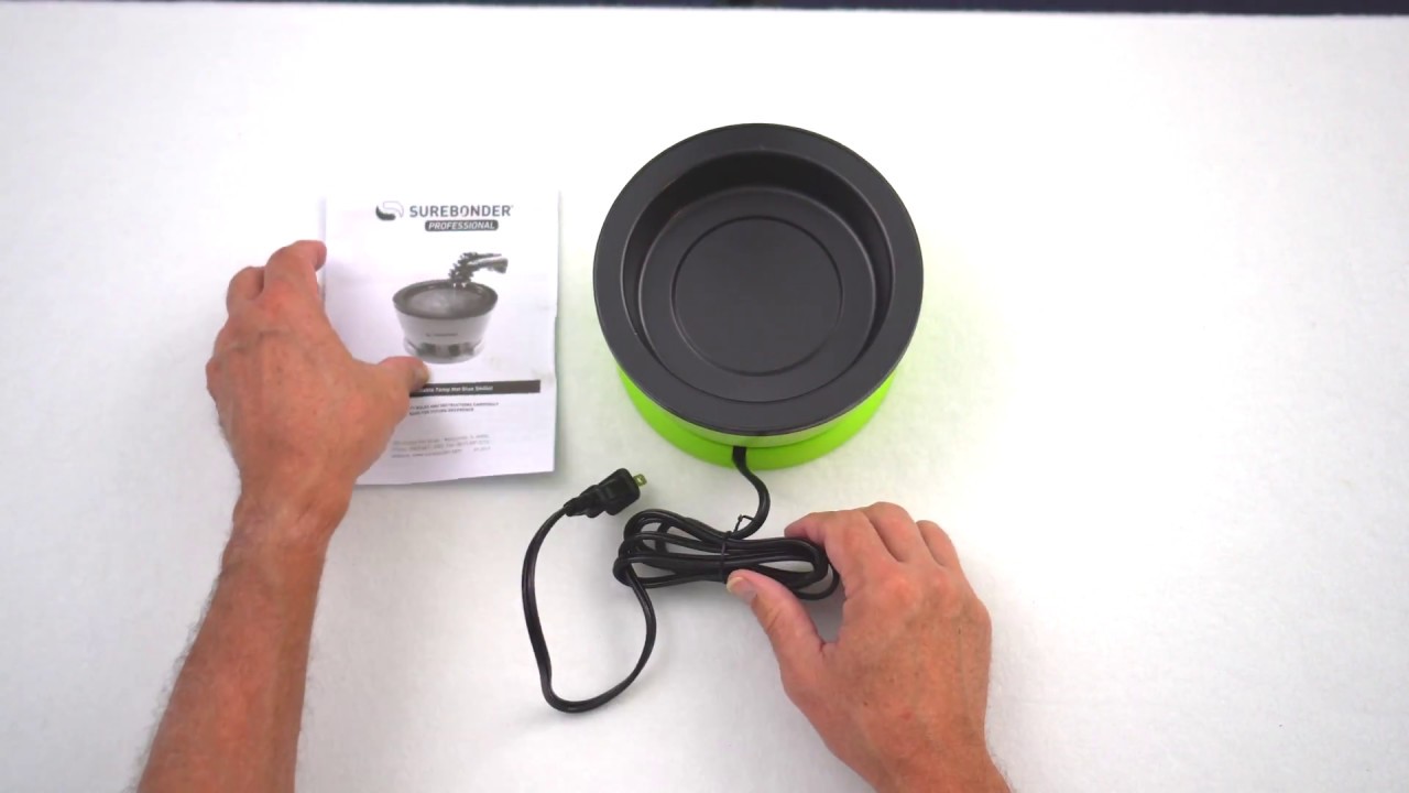 Electric Hot Glue Skillet Pan For Melting & Dipping –