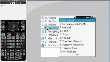 Calc 1:Maximum and Minimum Values (TI-nSpire CX CAS) ptA