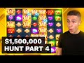 $1500000 BONUS HUNT OPENING - Part 4 🎰 176 Slot Bonuses - Wild Frames, Thunder Screech & Honey Rush