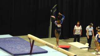 Tyesha Mattis (GBR) - Beam - EYOF 2013 (Qualification / Team)