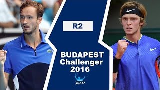 Daniil Medvedev vs Andrey Rublev | BUDAPEST 2016