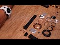 Dmontage du gms2100 casioak  gshock noir mod