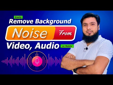 How To Remove Background Noise in Video From Audio on Mobile | Record Voice Professionally