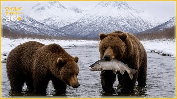 カメラに捉えられた史上最もクレイジーなグリズリーベアの攻撃 | 野生動物 #29