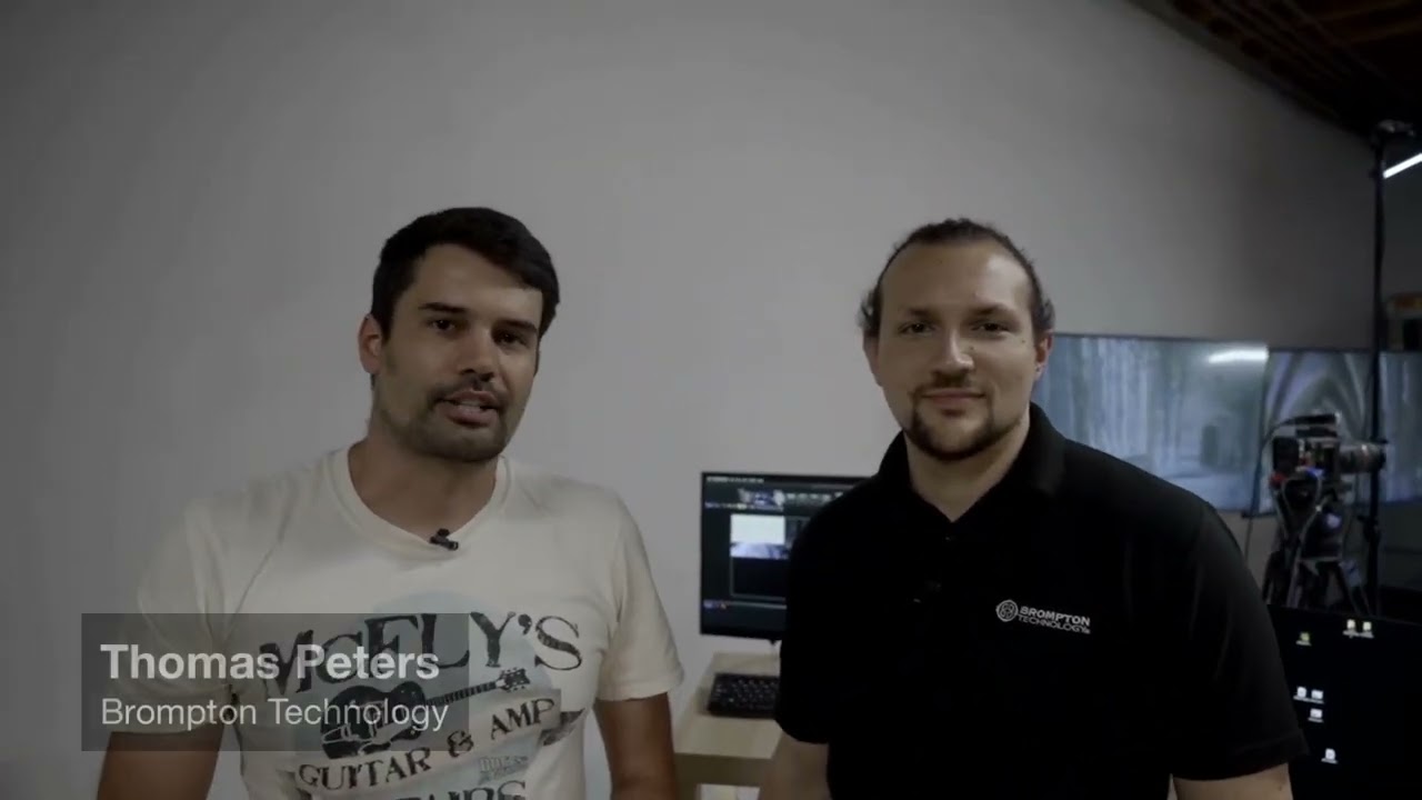 Frame Remapping technology with Brompton and Live FX YouTube