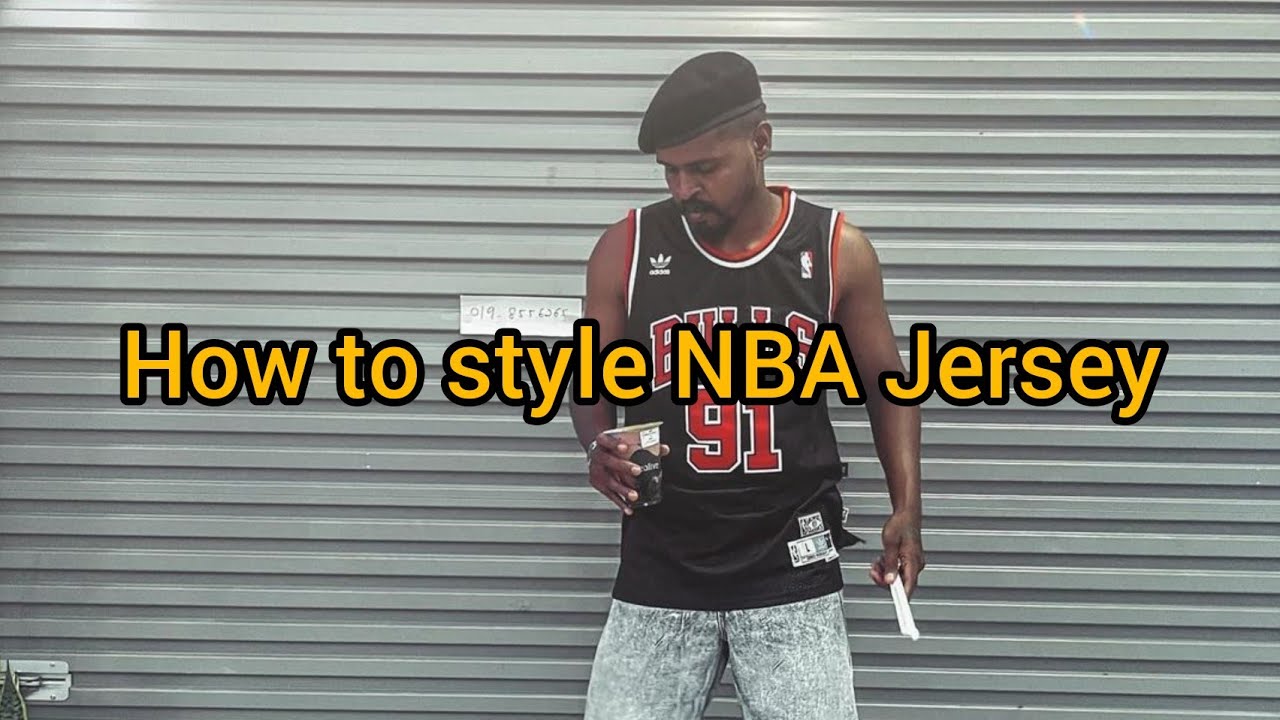 HOW TO STYLE AN NBA JERSEY - Solemates DXB - Drip Wars Episode Two